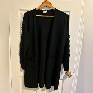 Very nice long black sweater